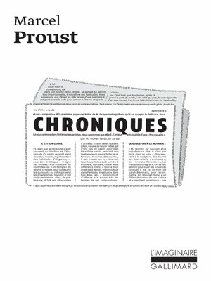 cover image of Chroniques